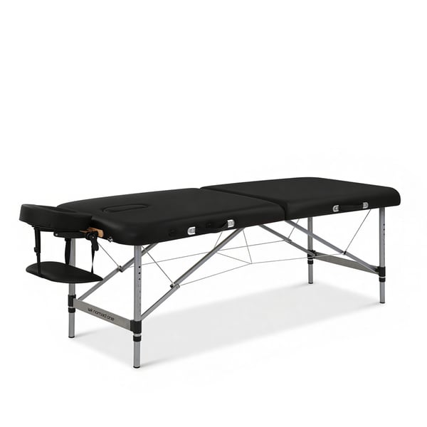 Nomad One Klappbehandlungsliege: zweiteilig, ideal für professionelle Massage und Physiotherapie (zwei Modelle erhältlich)
